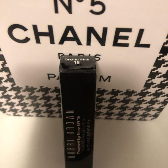 Bobbi Brown Orchid Pink 18 Treatment Lip Shine SPF 15 lip lipstick Rare - Picture 2 of 2